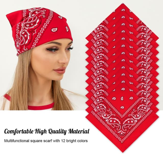 Thumbnail 6 de Aomig Pañuelos Cabeza Mujer 54x54 Unisex