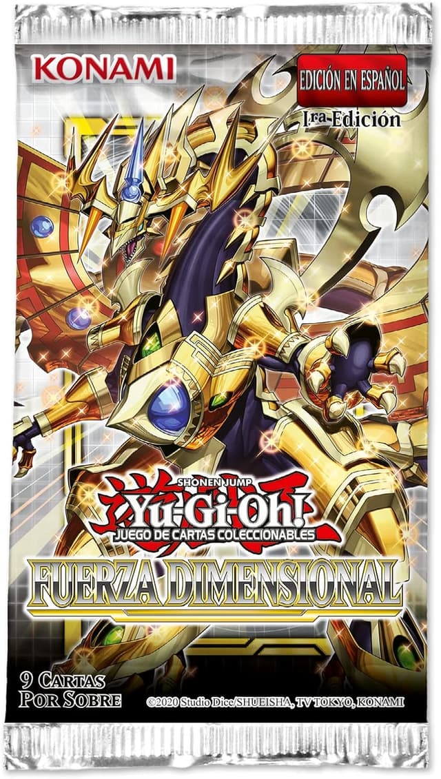Detalle 2 de Yu Gi Oh Sobres Fuerza Dimensional
