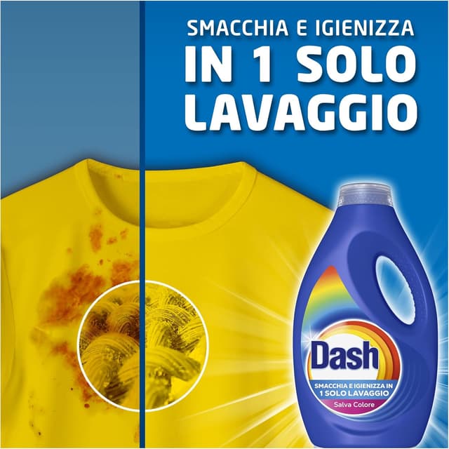 Thumbnail 2 de Dash Detersivo Liquido Lavatrice 100 lavaggi