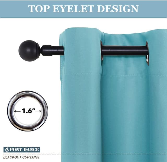 Detalle 2 de PONY DANCE Ponydance 2-teilig verdunkelnder Vorhang