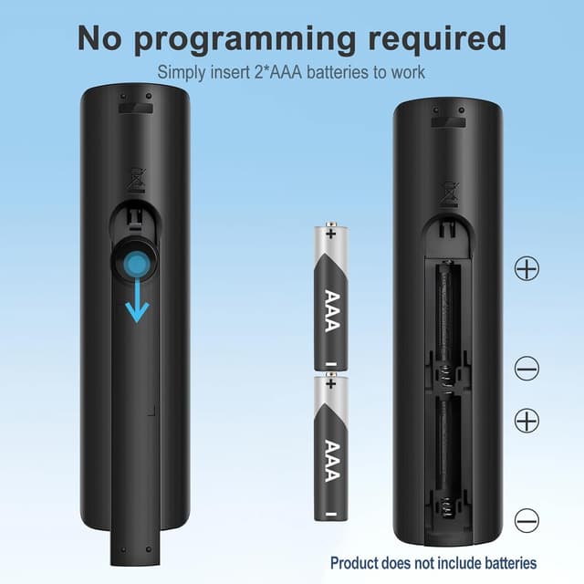 Thumbnail 6 de QINCINA 2 Pack Universal TV Remote for Samsung Smart TVs (IR) – Replacement with Netflix & Prime Video Buttons