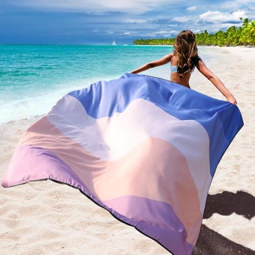 Thumbnail 2 de WIWIGO 79" Beach Mat ⛺