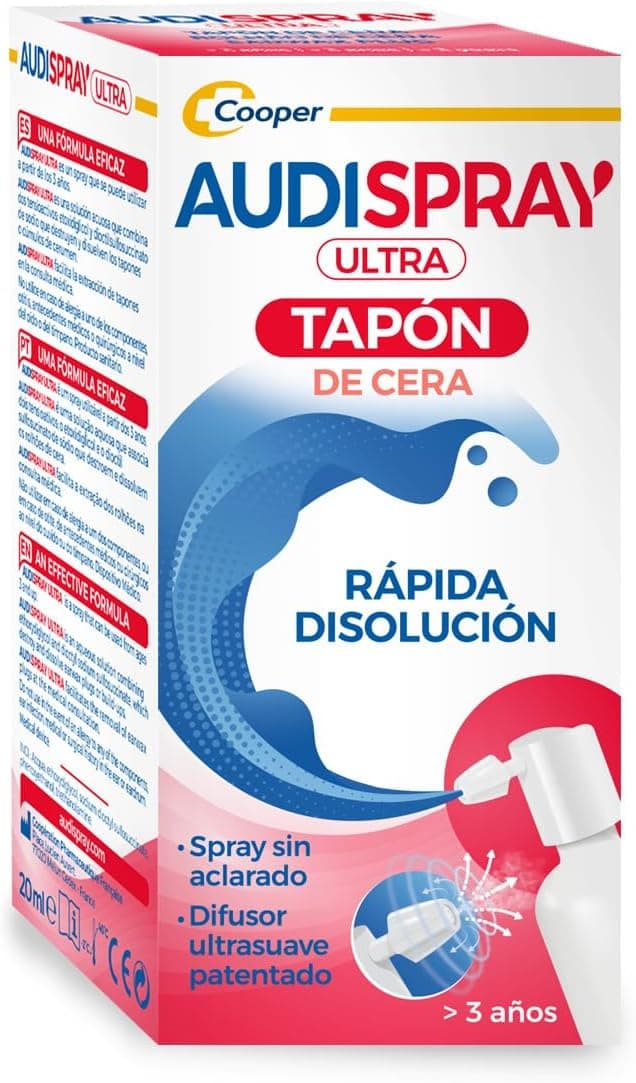 Imagen de AUDISPRAY Ultra spray 20 ml para tapones en OfertitasTOP