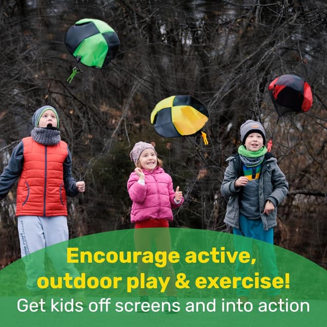 Thumbnail 1 de NUTTY TOYS Parachute Toy for Kids 3–12