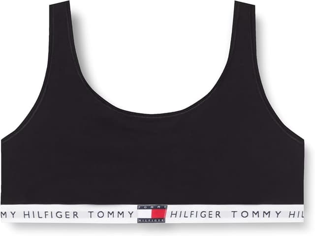 Imagen de Tommy Hilfiger Sujetador Bralette Negro S, algodón 90% en OfertitasTOP