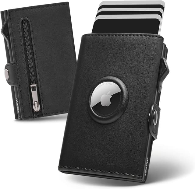 Imagen de YESIIW Airtag Slim Wallet porta 12 carte en OfertitasTOP