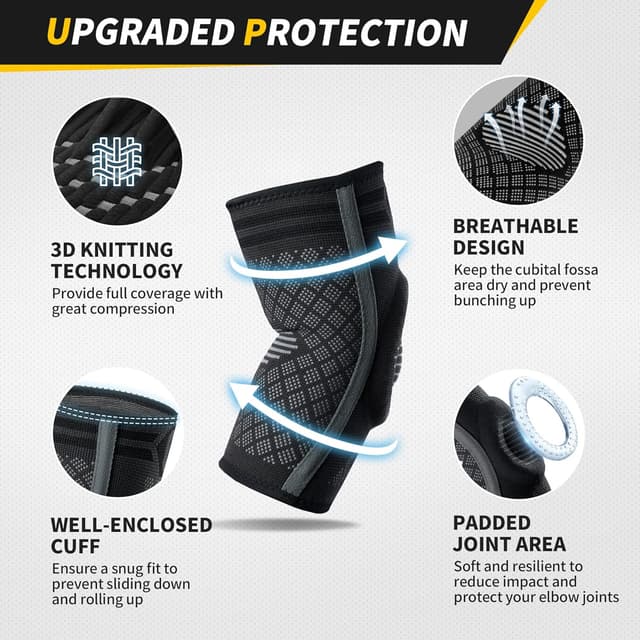 Thumbnail 5 de CAMBIVO Elbow Support 2 Pack