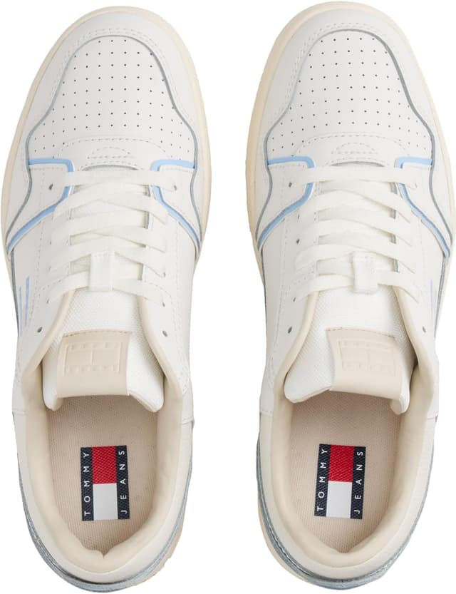 Detalle de Tommy Jeans Women’s Retro Basket Low Top Cupsole Trainers