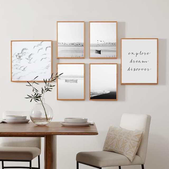 Thumbnail 1 de VUVUZULA Bilderrahmen A4 Holz 21x30cm