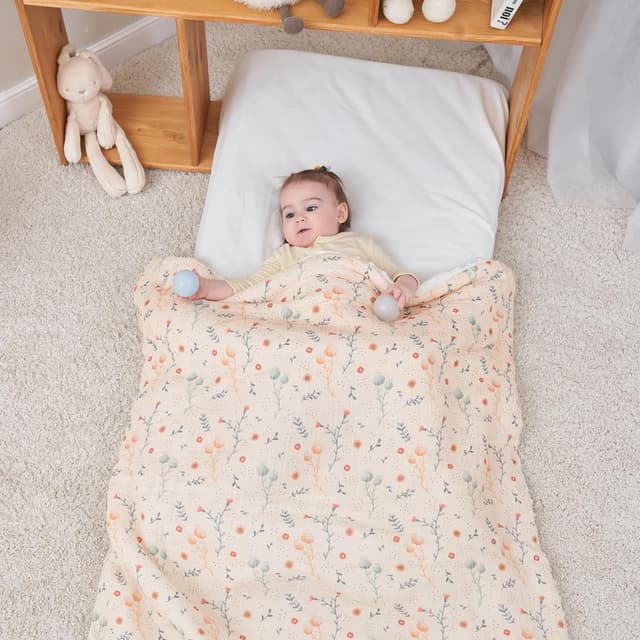 Thumbnail 7 de SUPERBE BEBE Manta Oeko Tex Minky y Muselina 🍼 75x100 cm