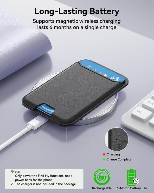 Detalle 1 de Fanseesy MagSafe wallet 0.15 in slim