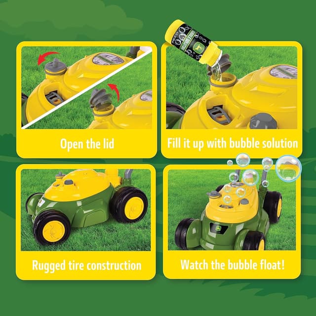 Thumbnail 4 de John Deere Bubble Lawn Mower 2+ 🎈