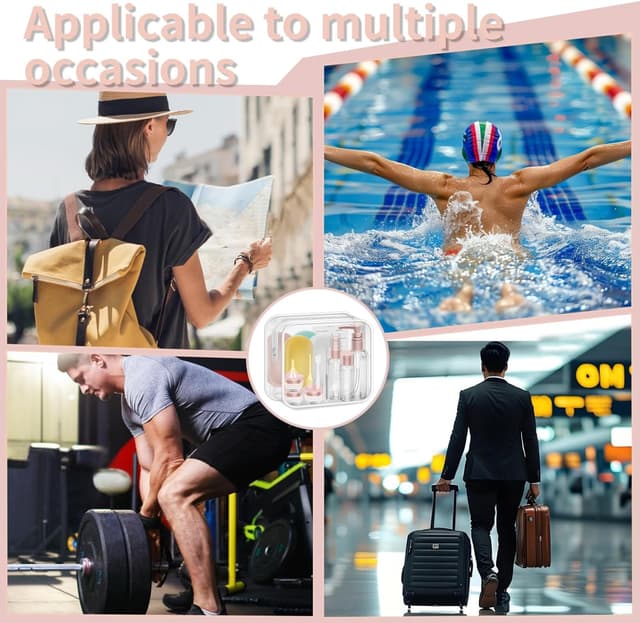 Thumbnail 6 de Ojussa 16Pcs Travel Bottle Set