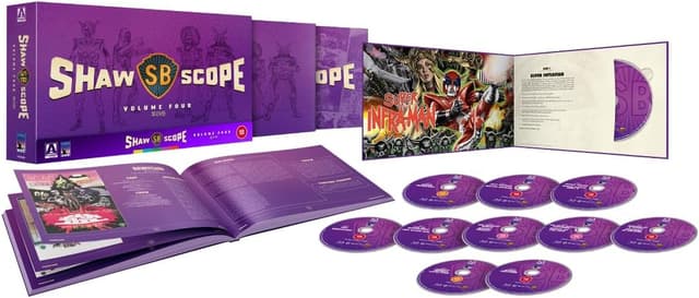 Detalle de Arrow Video Shawscope Volume Four Limited Edition Blu-ray