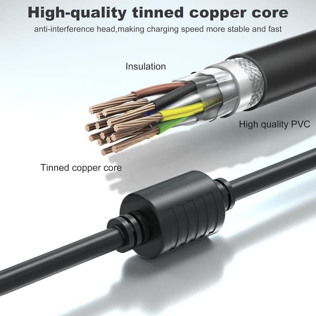 Detalle 2 de Eansiya chargeur PC portable 45 W 19,5 V