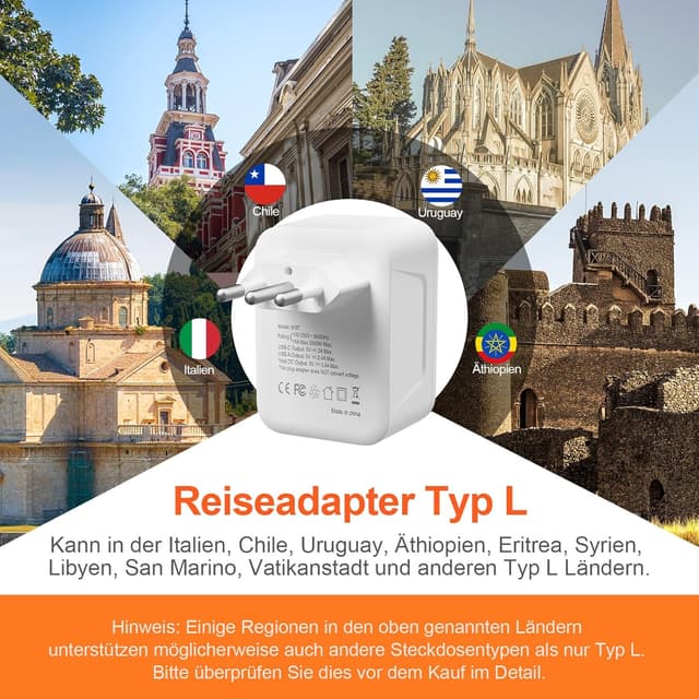 Thumbnail 5 de Denlane Adapter Italien 2500W 🔌