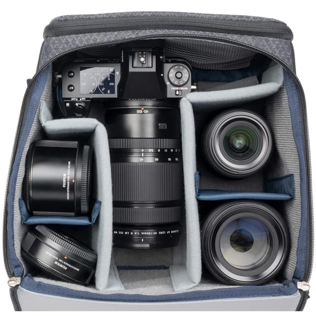 Detalle de ThinkTank Stash Master M Pro: bolso/cubo para cámara con extra de capacidad