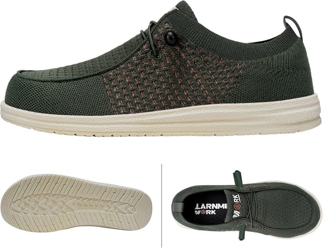 Detalle 2 de Slip-on Steel Toe Shoes for Men