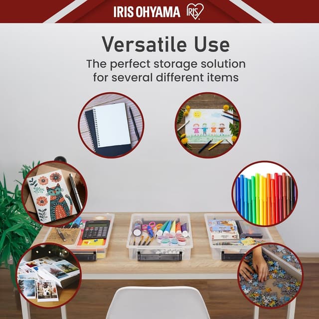 Thumbnail 6 de Iris Ohyama LLB-A4 boîtes de rangement