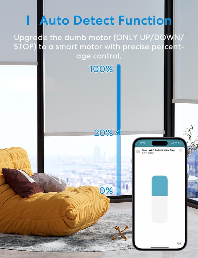 Thumbnail 3 de Meross Interruptor de Cortina Alexa