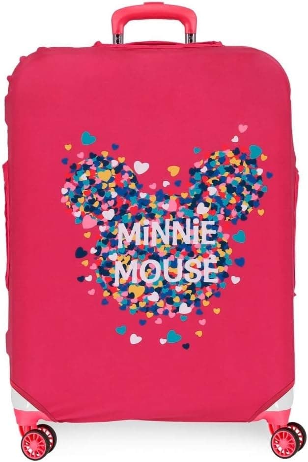 Imagen de Disney Minnie Funda para Maleta 24" fucsia en OfertitasTOP