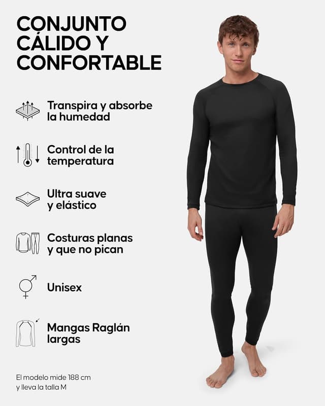 Detalle 2 de DANISH ENDURANCE Conjunto térmico unisex
