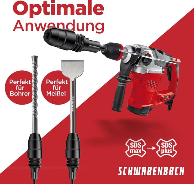 Detalle de Adaptateur SDS Plus vers SDS Max 60Si2Mn