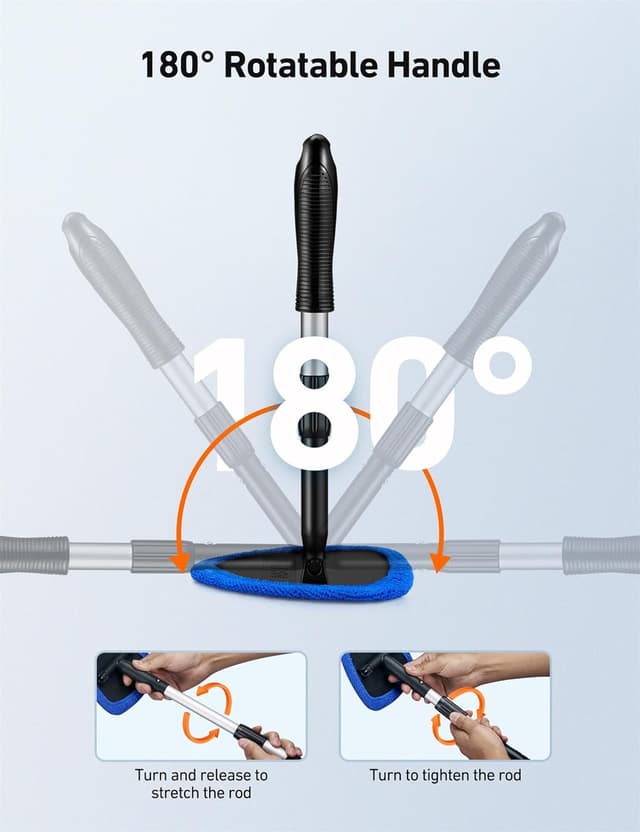 Thumbnail 3 de AstroAI Spazzola Auto con Panno Microfibra 60 ml