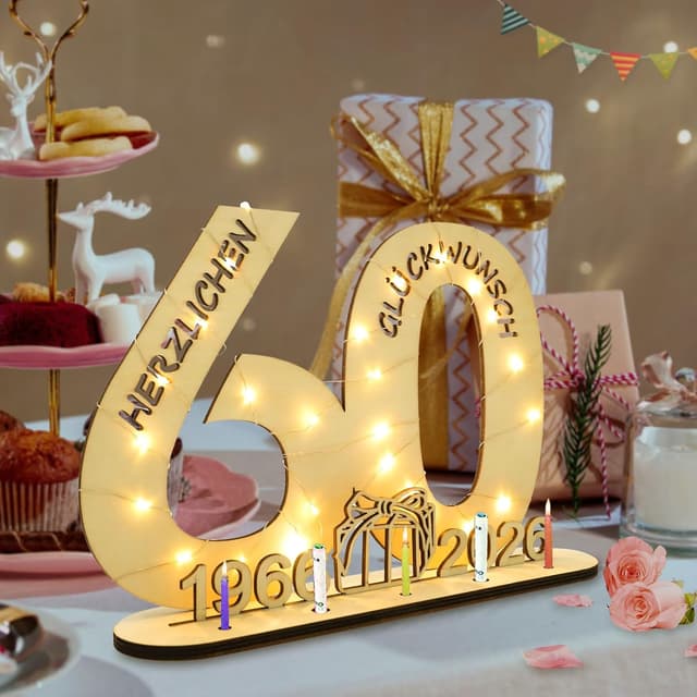 Thumbnail 4 de Seutgjie Deko 60 Geburtstag Geldgeschenke