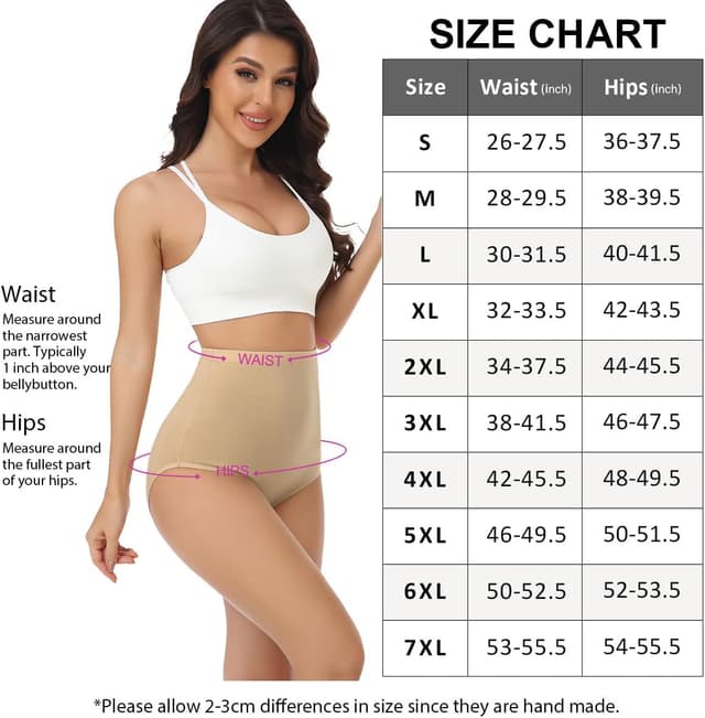 Detalle 1 de wirarpa Unterhosen Damen 4er Pack Baumwolle