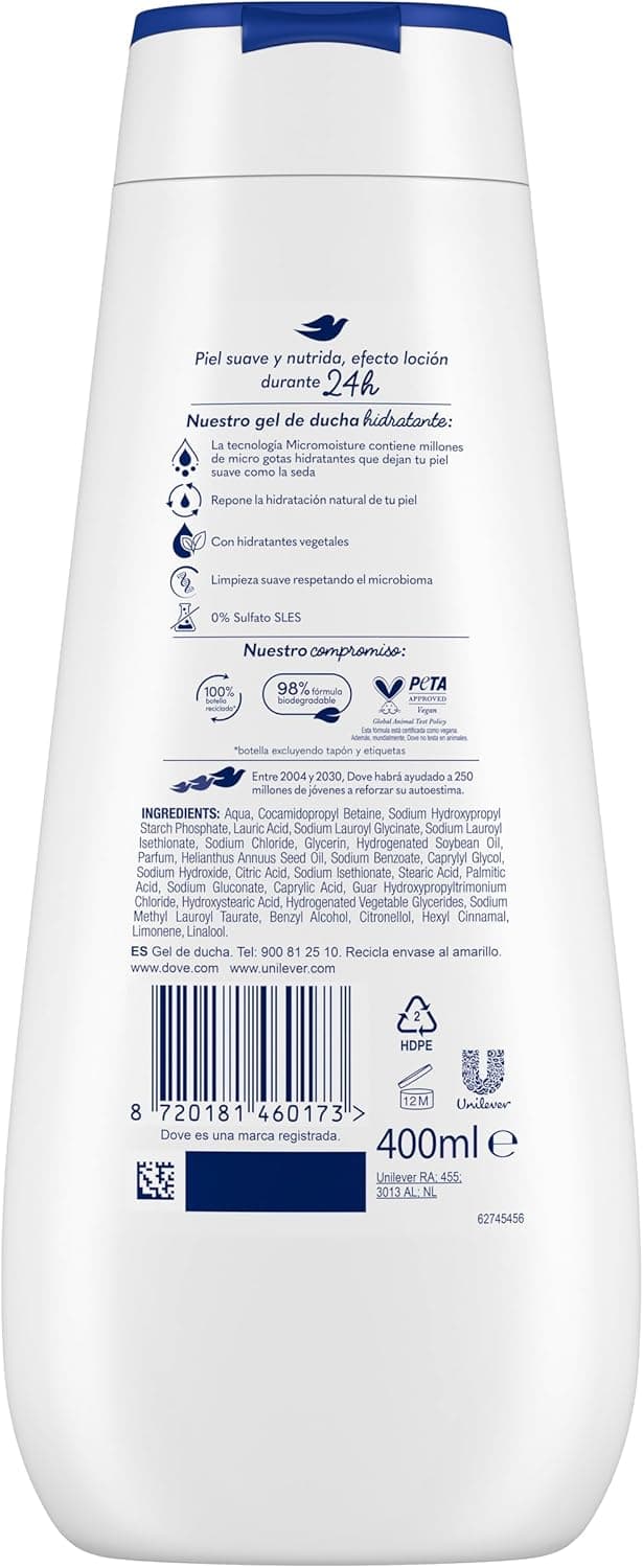 Thumbnail 2 de Dove Advanced Care Gel de Ducha Hidratación Profunda 💧