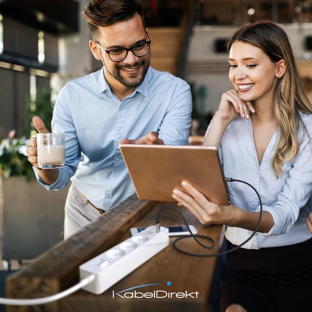 Thumbnail 6 de KabelDirekt USB C Kabel Schnellladen 60 W 0,6 m