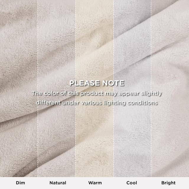 Detalle de Bedsure Fleece Blanket 270x230 cm King