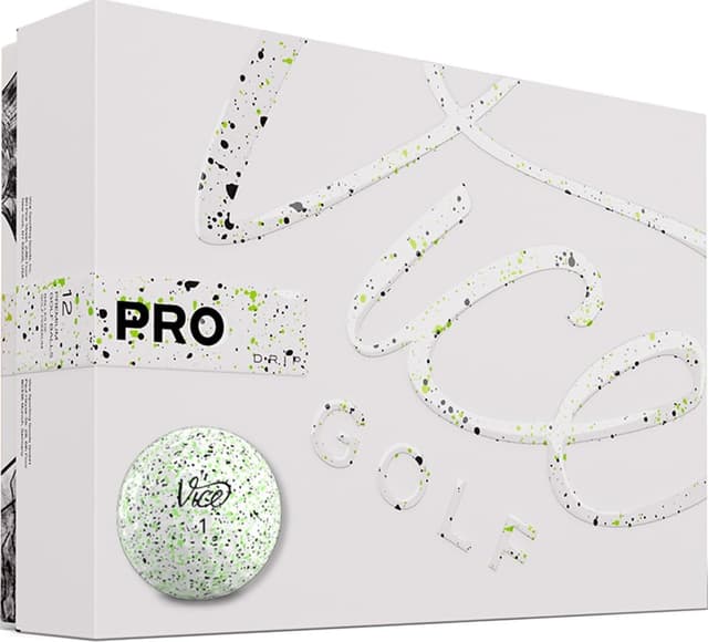 Detalle de Vice Pro Golf Balls (3-Piece Urethane Cover) with Closed Alignment Line