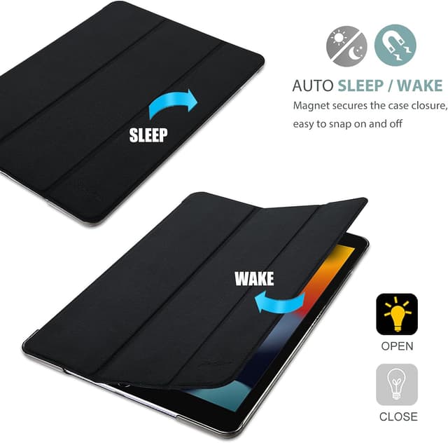 Thumbnail 6 de ProCase slim smart cover case for iPad 9th/8th/7th Gen (10.2 inch) in Matte Black