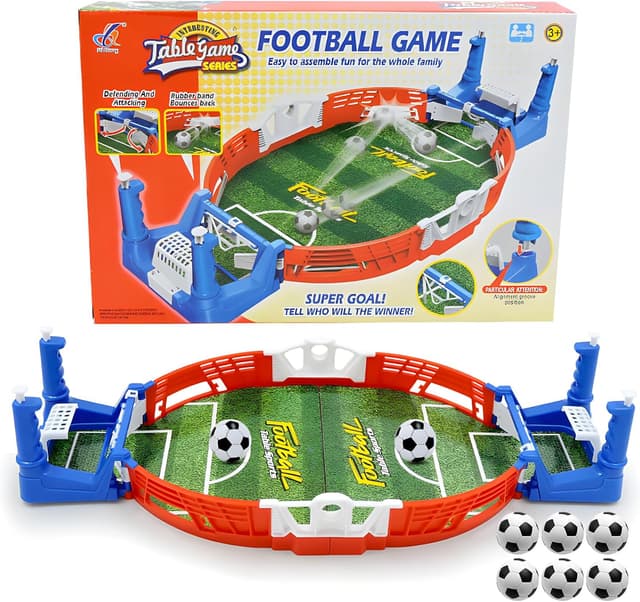 Detalle de behone Baby Foot Enfant – mini baby-foot interactif parent-enfant avec 6 ballons