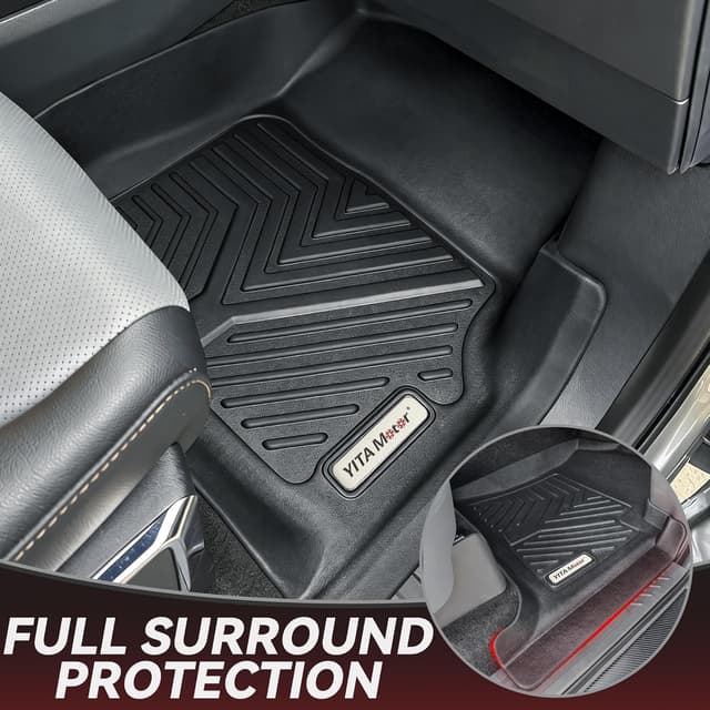 Detalle 2 de Ford Super Duty TPE floor mats, all-weather