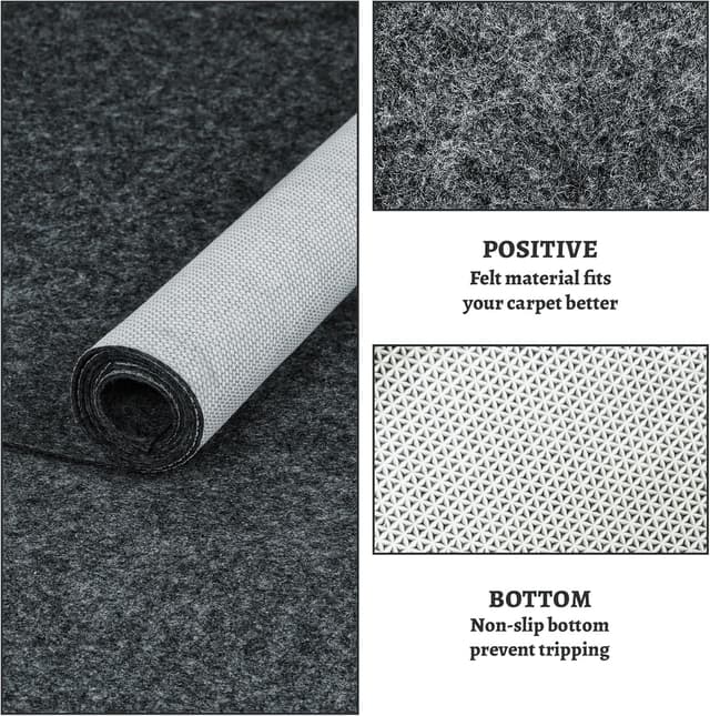 Thumbnail 5 de 100% Waterproof Rug Pad 10x14 ft non-slip rug pad 🧾