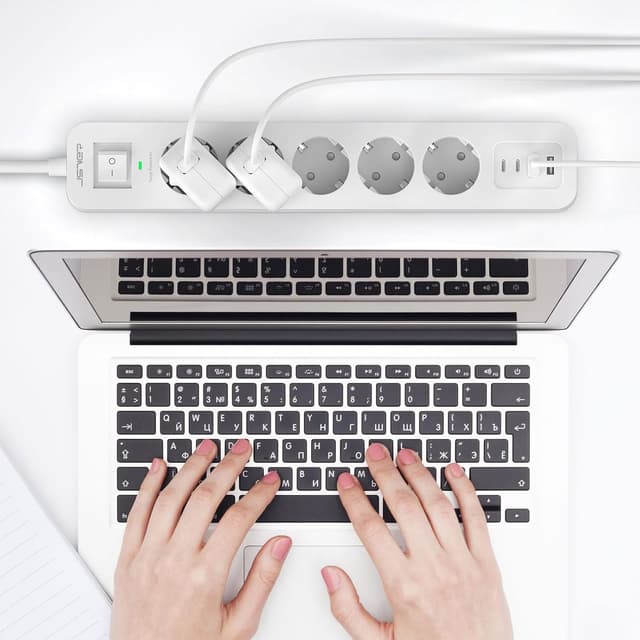 Thumbnail 6 de JSVER Parasurtenseurs Multiprise USB C