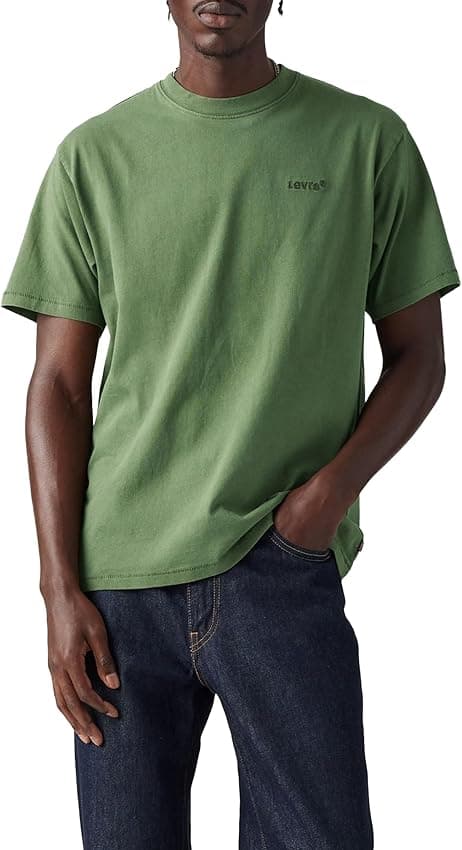 Detalle de Levi's Red Tab Vintage tee camiseta M verde