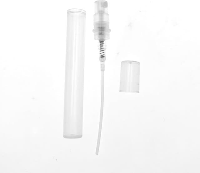 Detalle 2 de ZHIYE 40 x 5ml Mini Spray Atomiser Bottles for Travel (Clear Fine Mist Refillable)