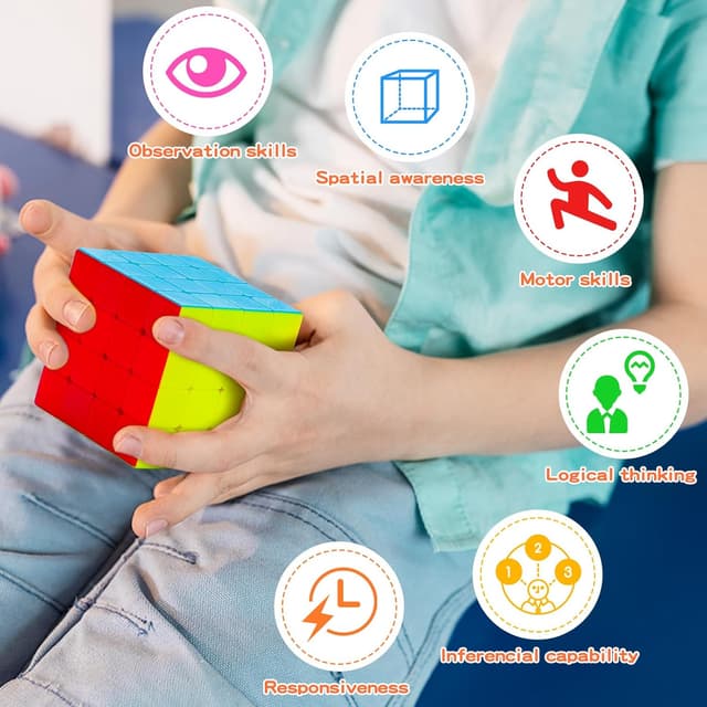 Thumbnail 2 de SISYS 6 Pack Speed Cube Set rompecabezas 6 piezas