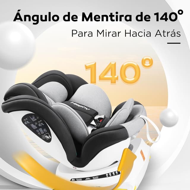 Thumbnail 4 de Miophy I-size Giratoria 360° 0-12 años 📷