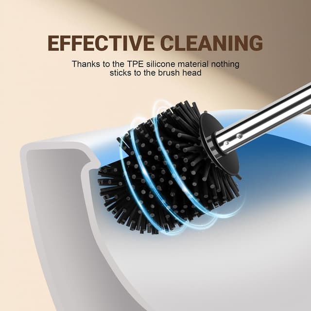 Thumbnail 3 de EINESIN 4 Stück Silikon Klobürsten