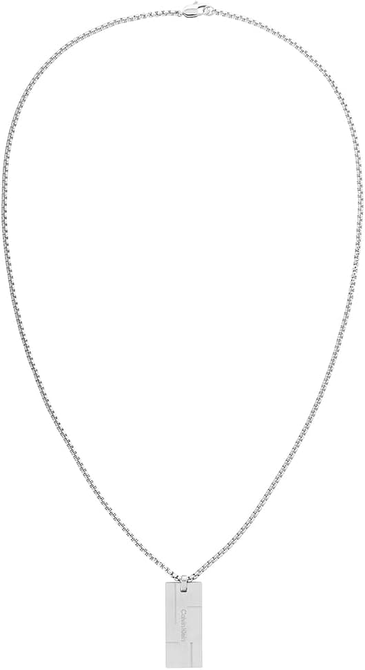Imagen de Calvin Klein Anhänger-Halskette GRID 61 cm en OfertitasTOP