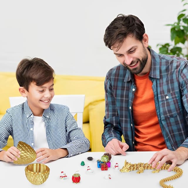 Thumbnail 6 de Überraschungs-Drachenei mit Drache 3D-Fidget