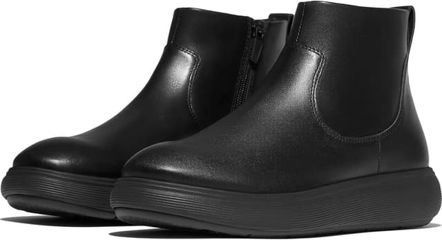 Detalle de Fitflop Women’s iQ-comff Leather Zip Ankle Boots