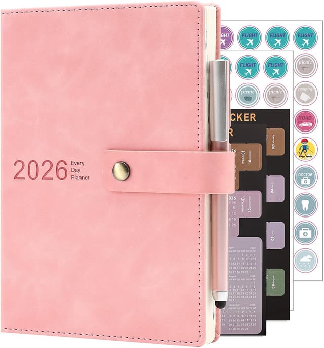 Detalle de Agenda académica 2026 A5 día por día