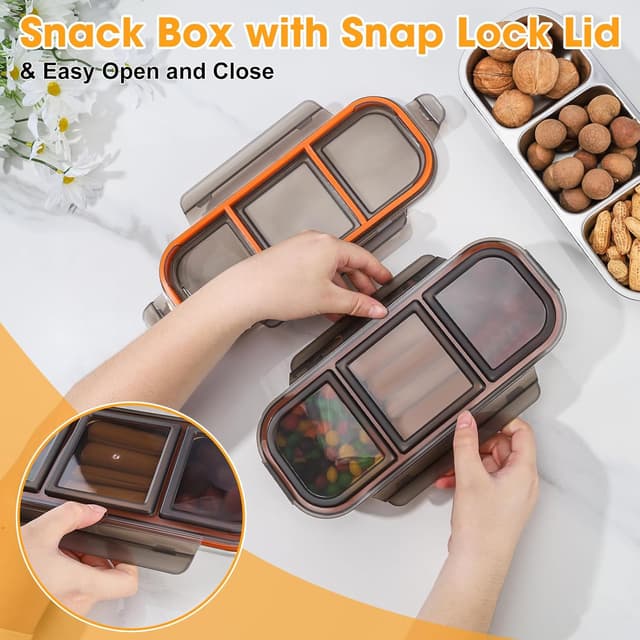 Thumbnail 4 de Edelstahl Snackbox Musiwanna 600 ml