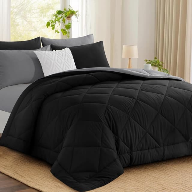 Detalle de Aisbo Coverless Duvet Super King 10.5 Tog, Reversible Quilt